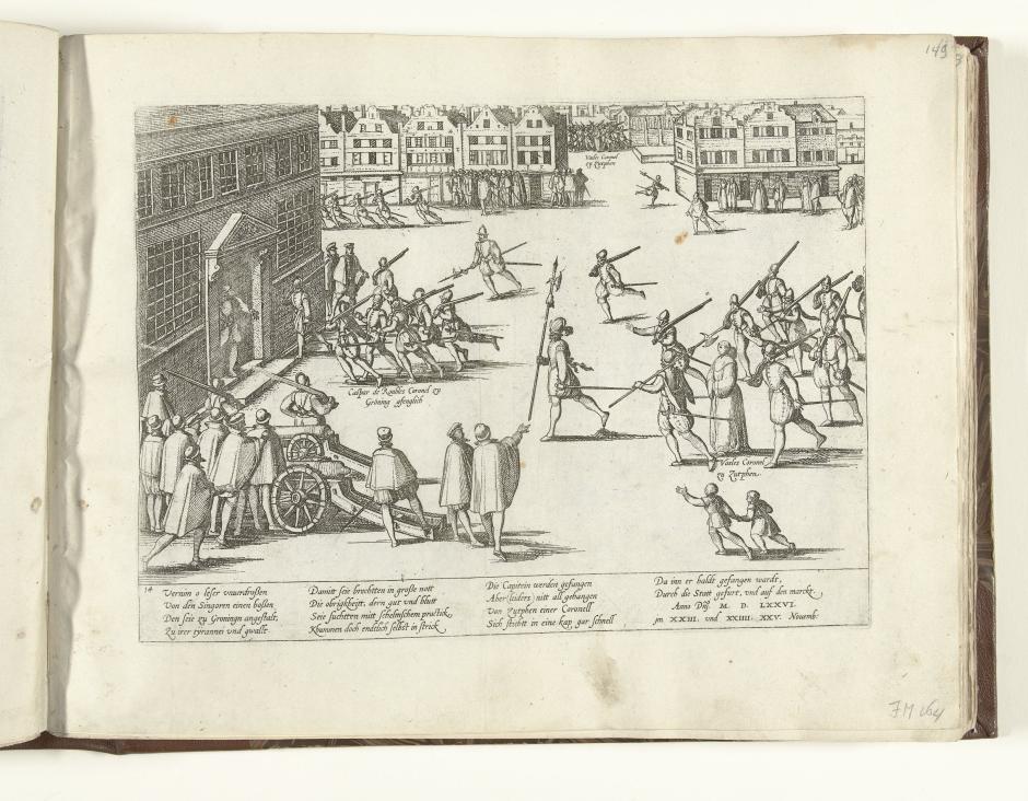 Detención del gobernador español Gaspar de Robles por sus propios soldados en Groningen, del 23 al 25 de noviembre de 1576