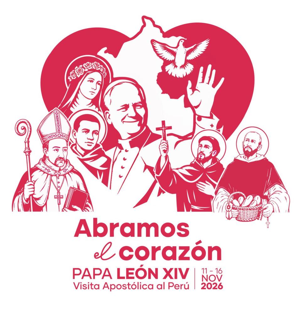 Logo del Viaje Apostólico del Papa León XIV a Perú