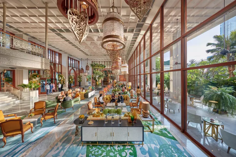 Lobby del Mandarin Oriental Bangkok