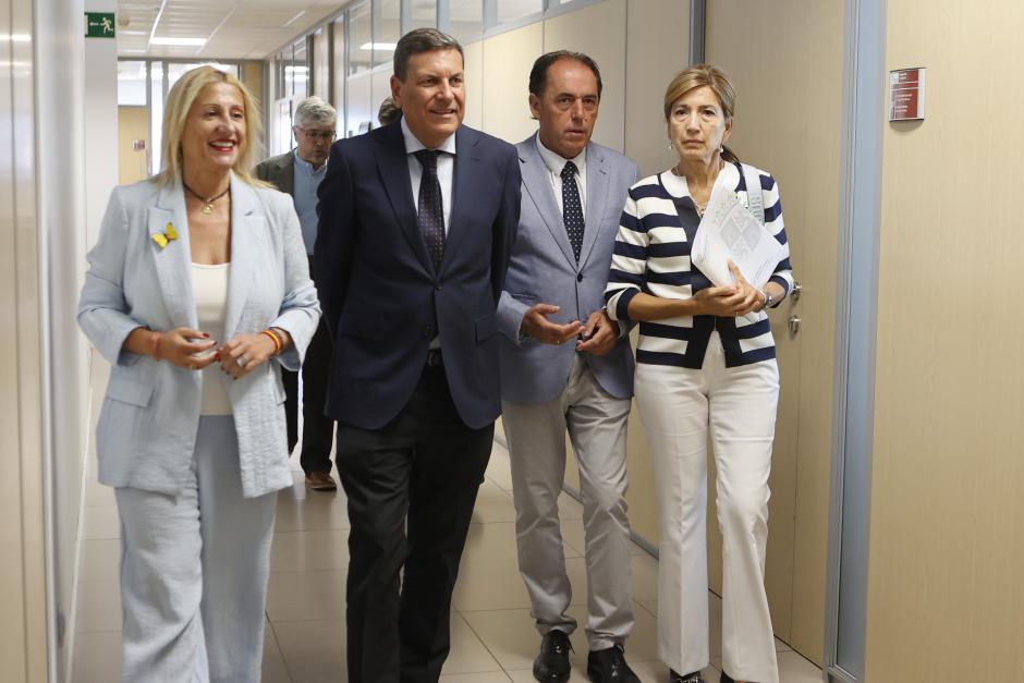 El consejero de Economía y Hacienda y portavoz, Carlos Fernández Carriedo, preside el comité de seguimiento del Plan Soria Conectada y Saludable 2021-2027.