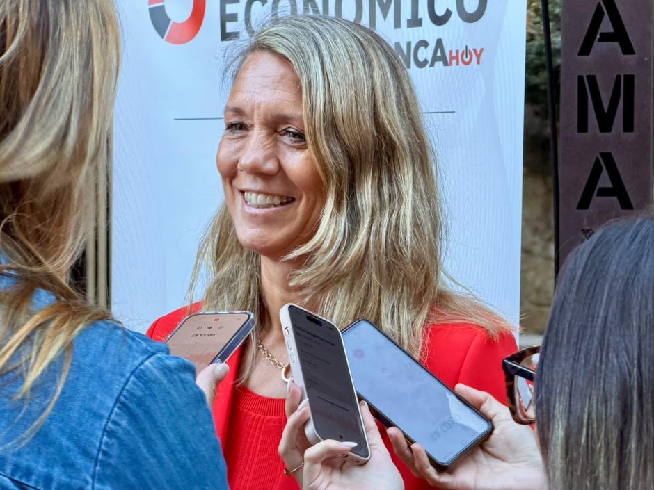 Ángela de Miguel, en Salamanca
