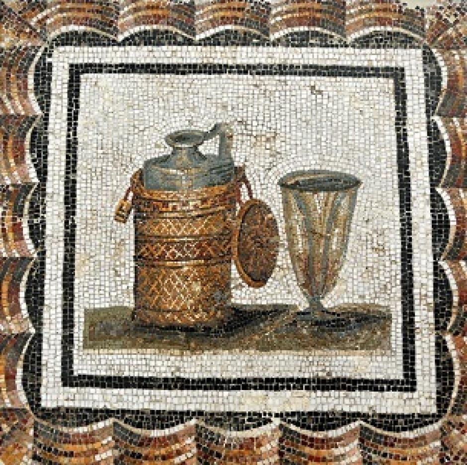 Mosaico romano en el Museo del Bardo Tunez