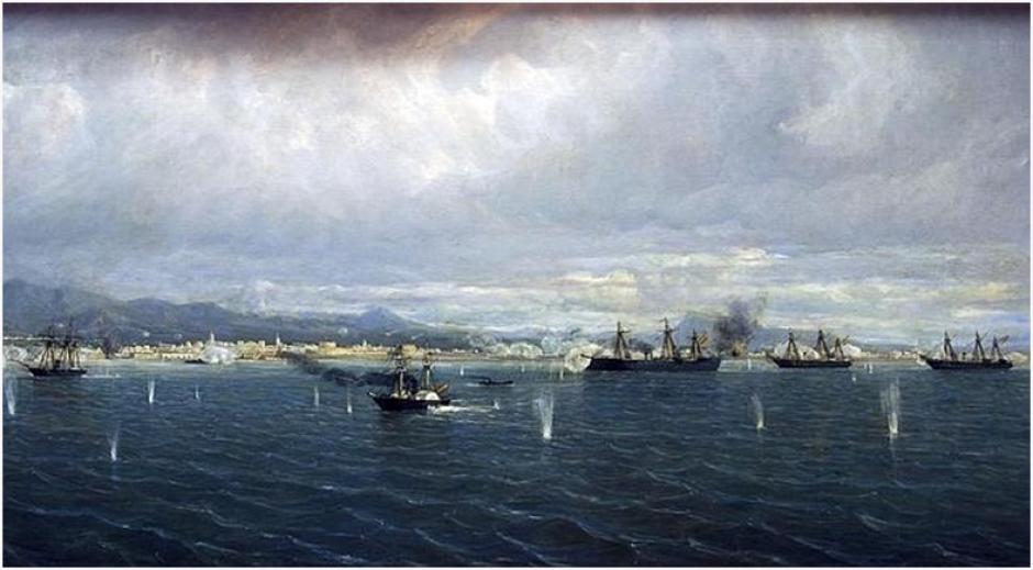 Bombardeo de los fuertes de El Callao