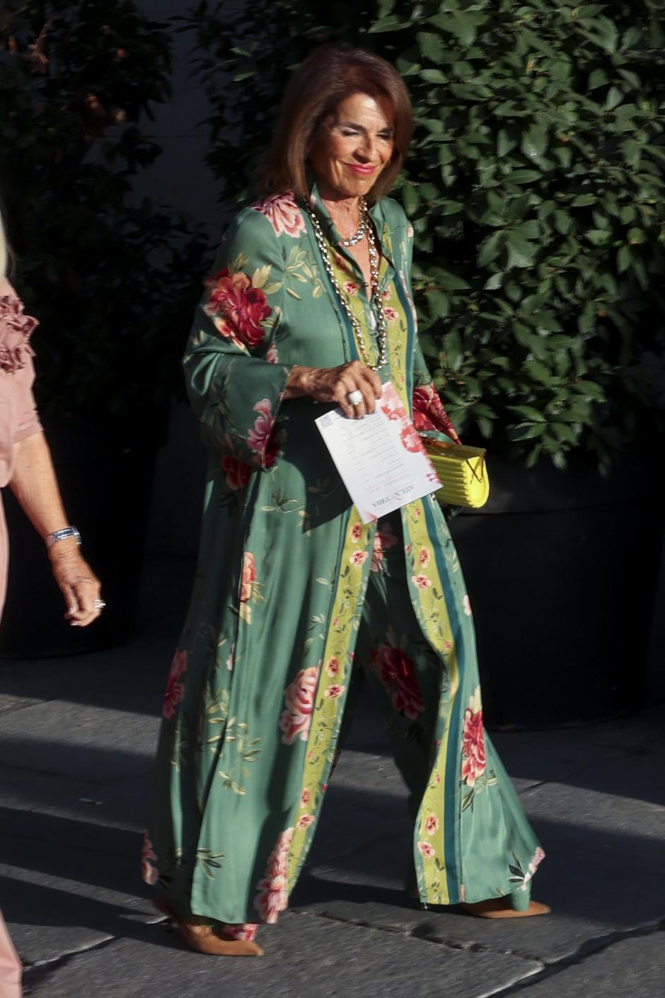 Ana Botella attending the opening of the season of the Royal Theatre 2026 / 2027 in Madrid on Wednesday, 23 September 2026.