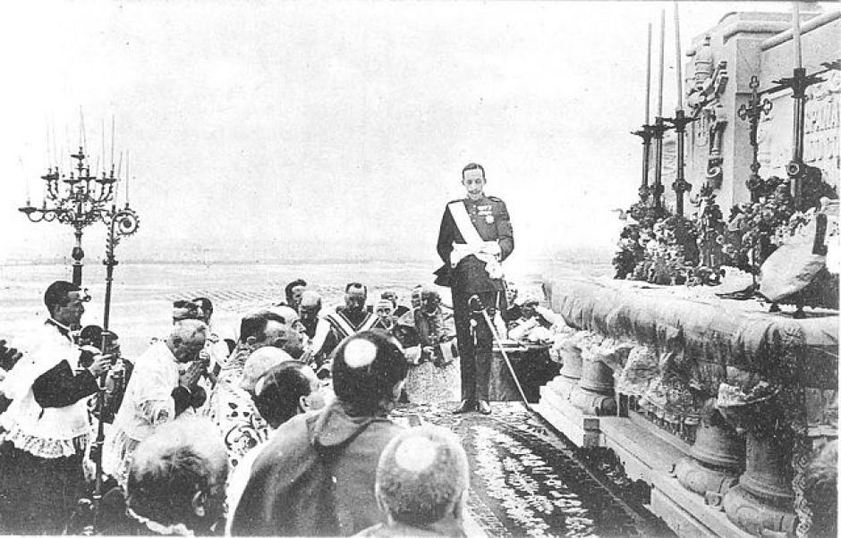 Discurso del rey Alfonso XIII en la Consagración