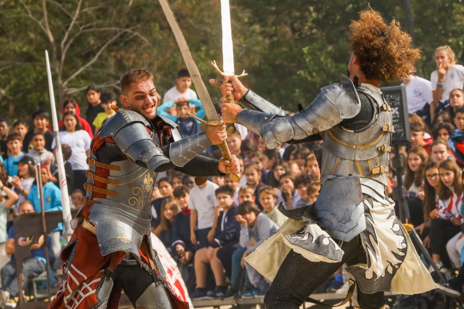 Los combates de los torneos transmiten mucho realismo