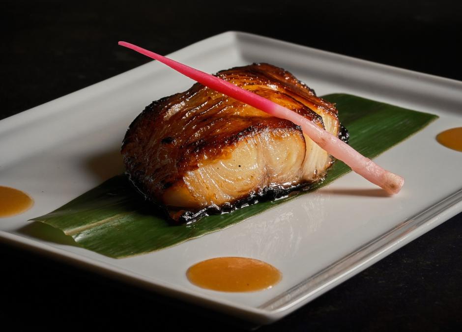 Bacalao con miso de Nobu