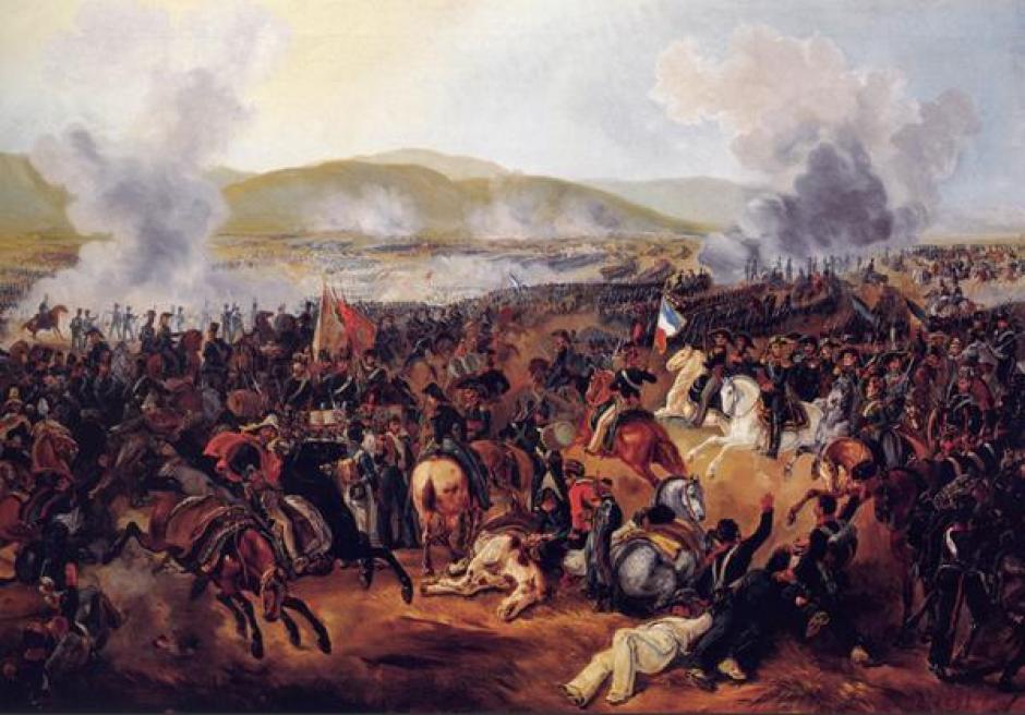 La Batalla de Maipú, cuadro de Mauricio Rugendas