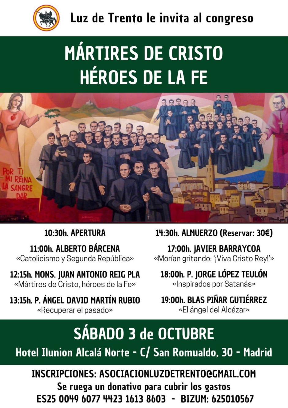 El cartel del congreso