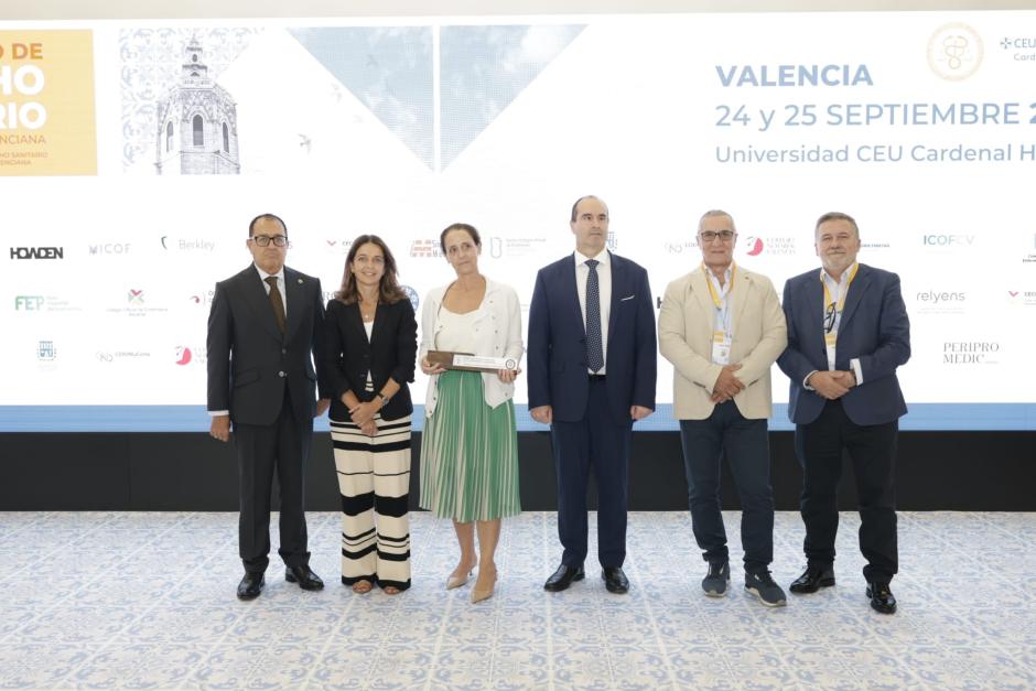 Imagen tomada este viernes durante la clausura del IX Congreso de Derecho Sanitario de la Comunidad Valenciana