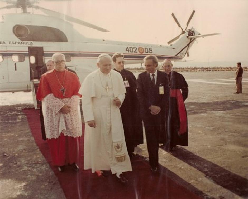 Juan Pablo II en Toledo. 4 de Noviembre de 1982
