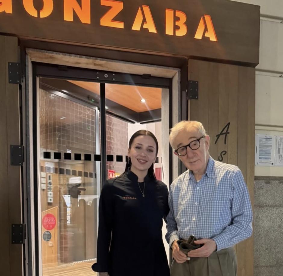 Woody Allen en el Asador Gonzaba