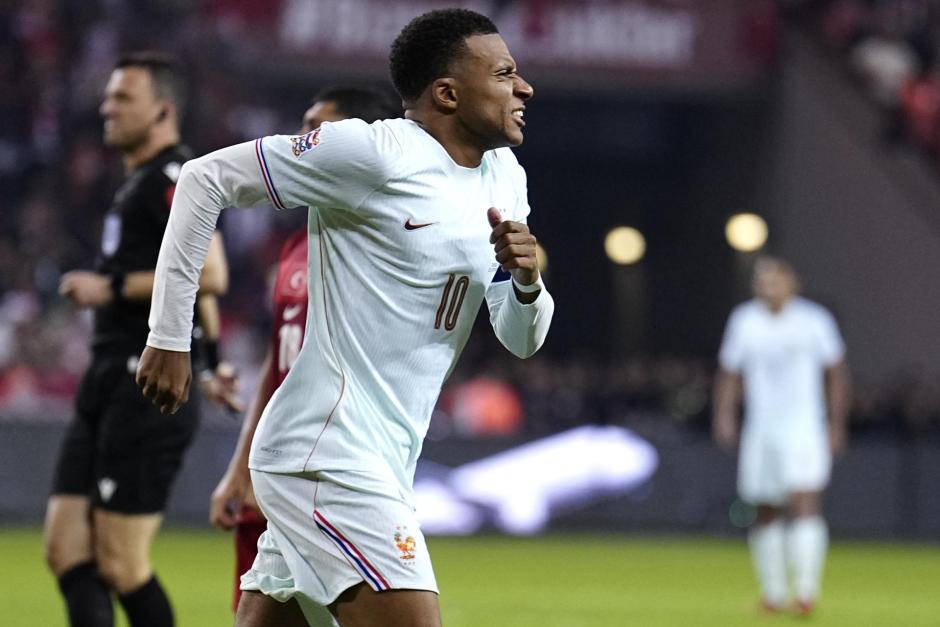 Mbappé, molesto tras marcar el gol