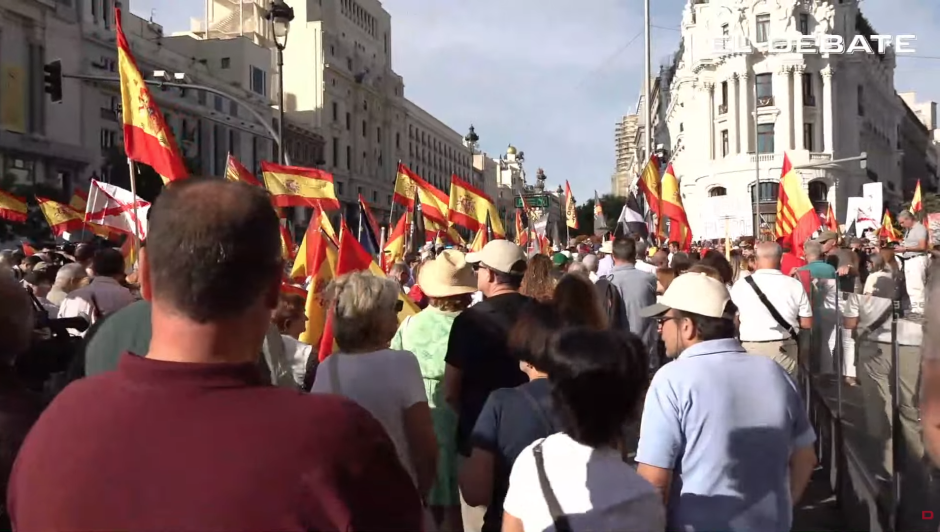 II manifestación por la Dignidad de España