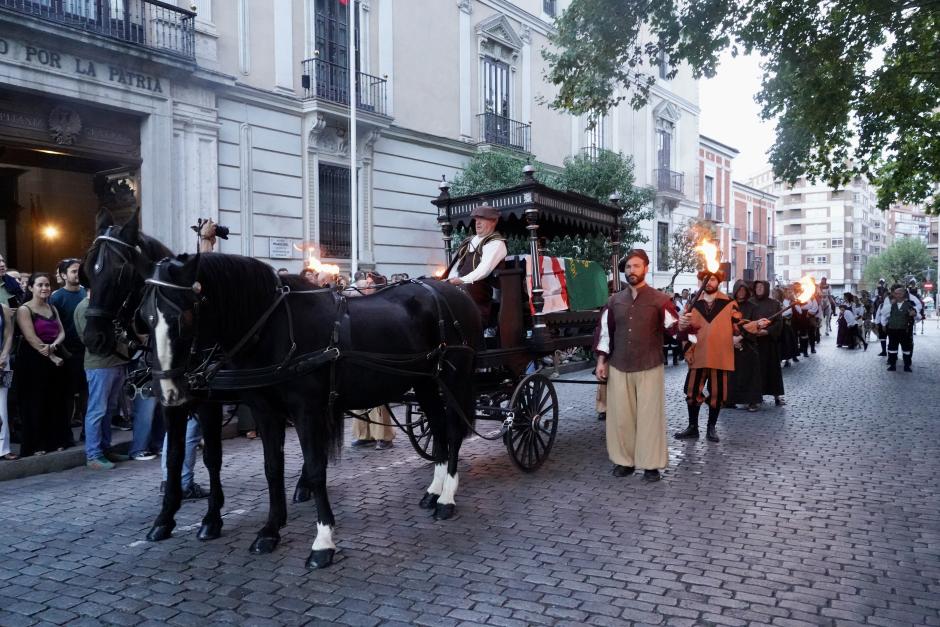 Recreación del funeral del príncipe irlandés 'Red' Hugh O'Donnell