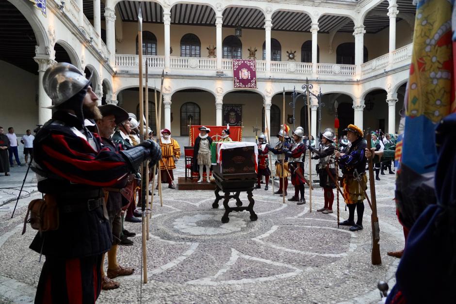 Recreación del funeral del príncipe irlandés 'Red' Hugh O'Donnell