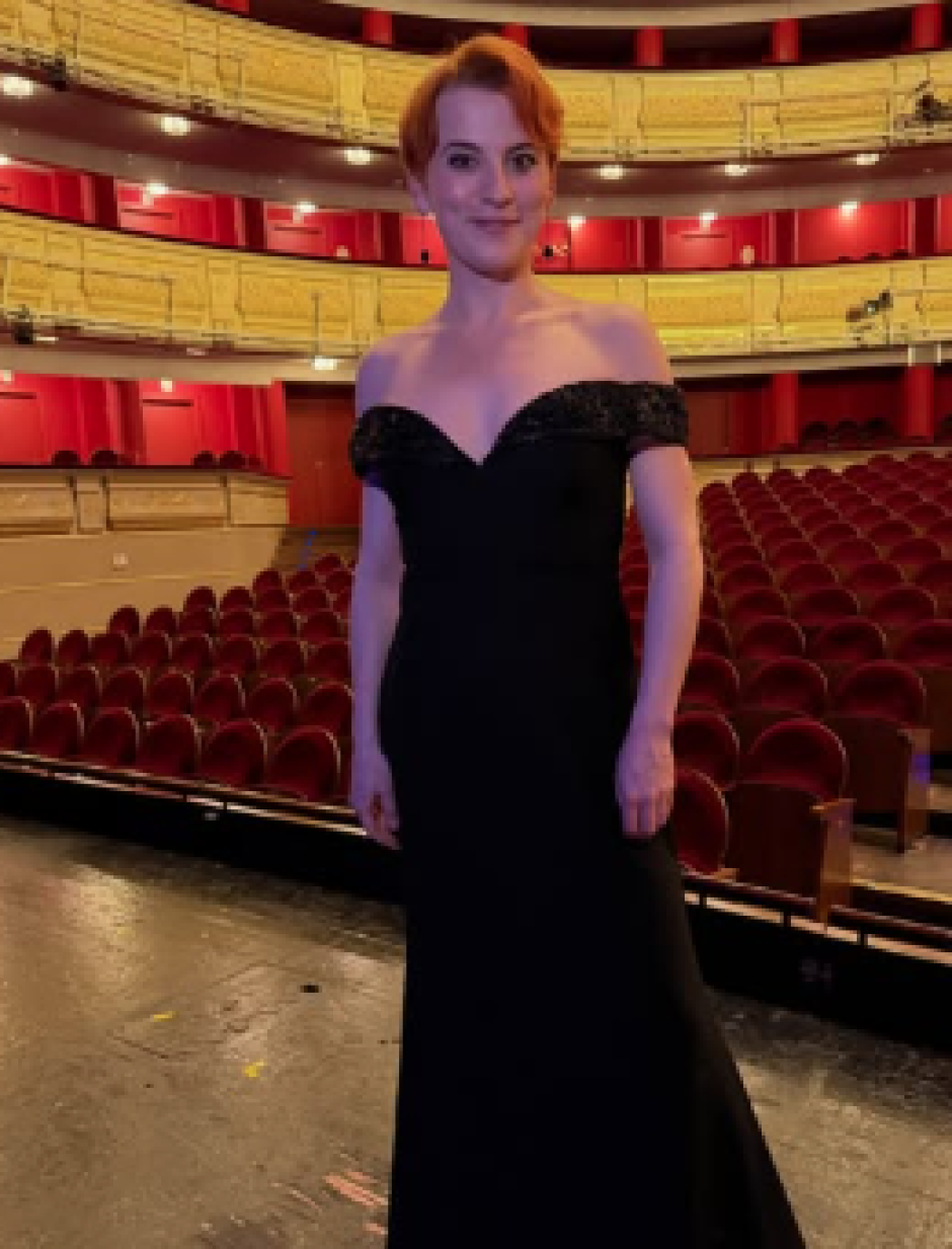 La mezzo-soprano Olga Syniakova