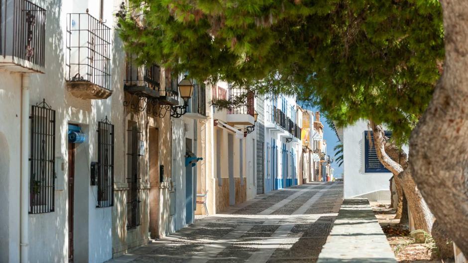 Viviendas de la isla de Tabarca