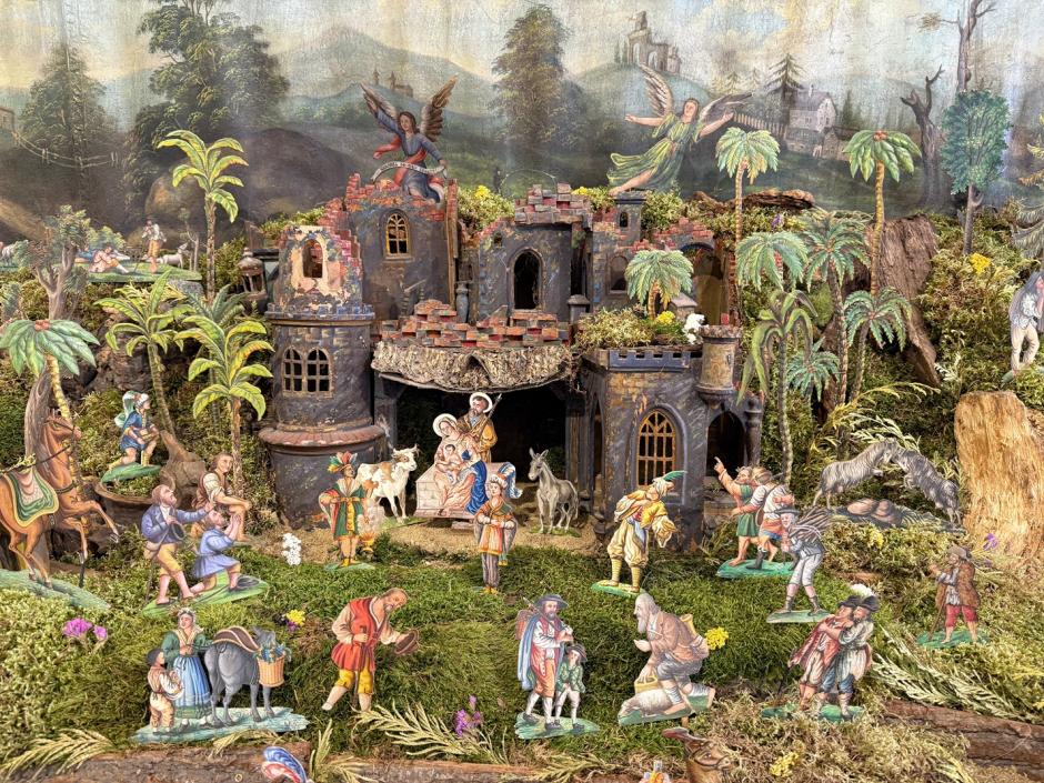Belén de cartón de 1804 en Třešť