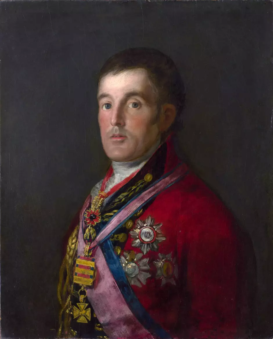 Retrato del duque de Wellington por Francisco de Goya