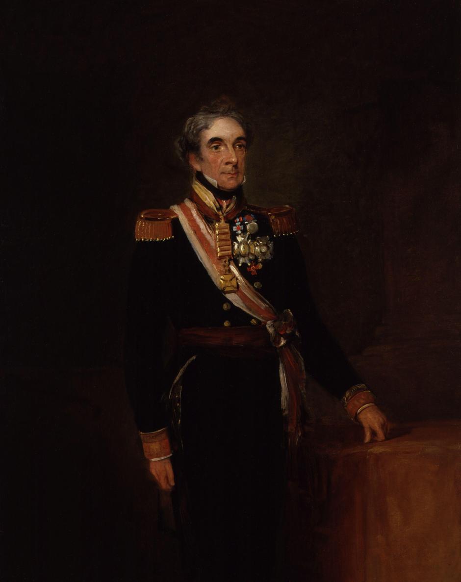 El general Álava retratado por William Salter