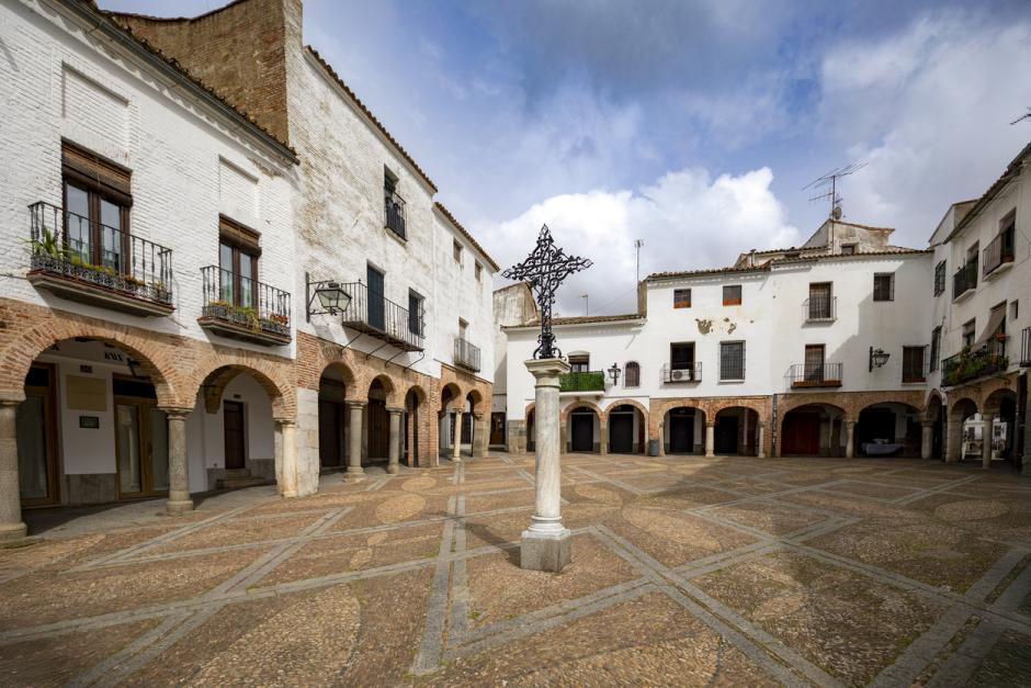 Plaza Chica de Zafra, en Badajoz (Extremadura)