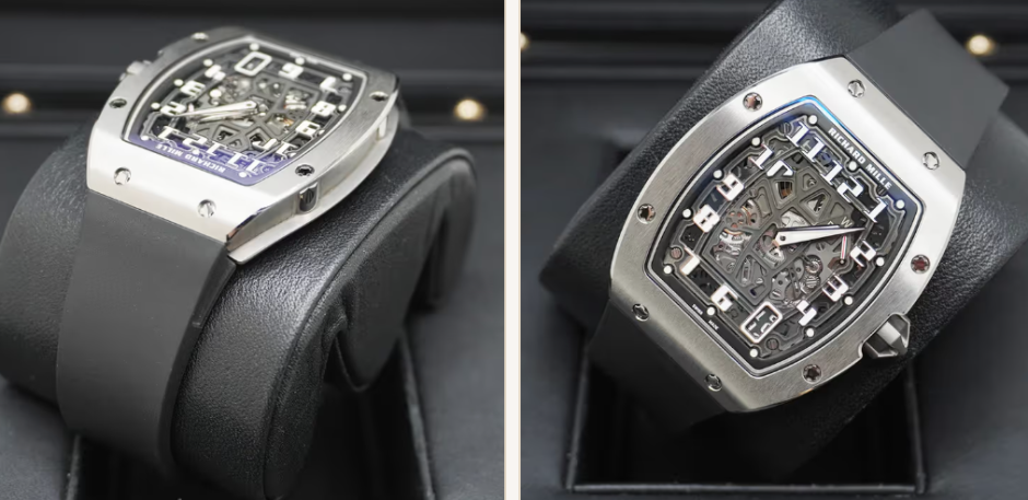 Uno de los modelos del Richard Mille Automatic Winding Extra Flat