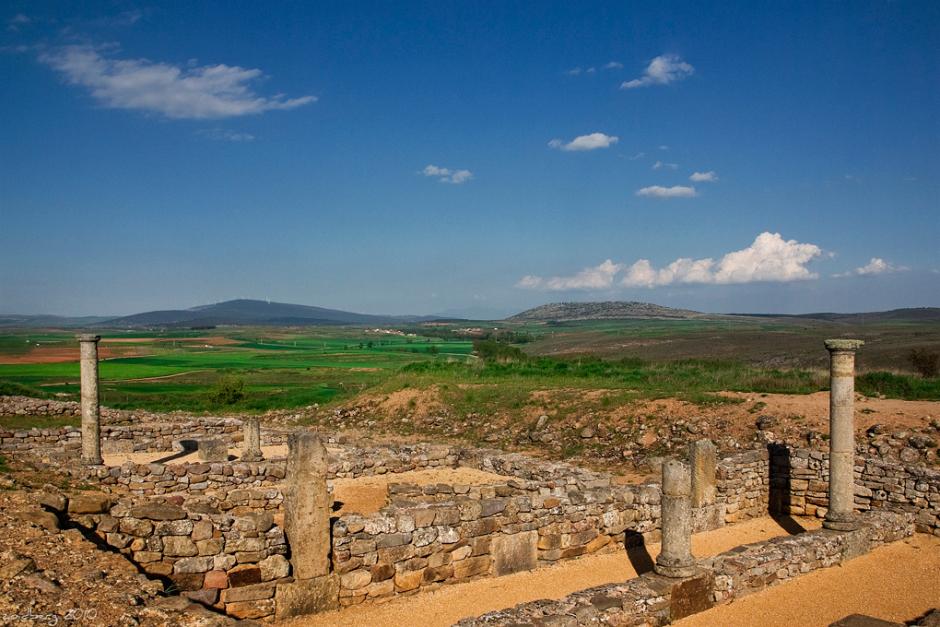 Restos de la antigua ciudad de Numancia