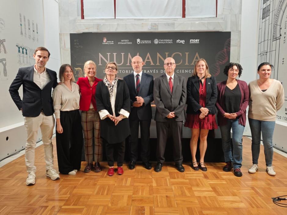 Presentación del proyecto científico y audiovisual sobre Numancia