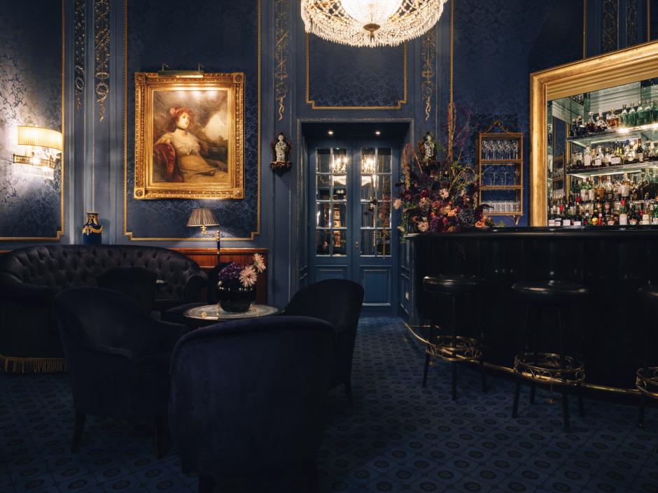 El Bar Azul del hotel