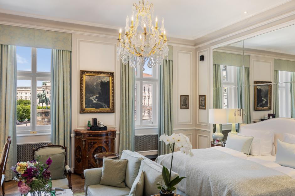 Suite del hotel Sacher