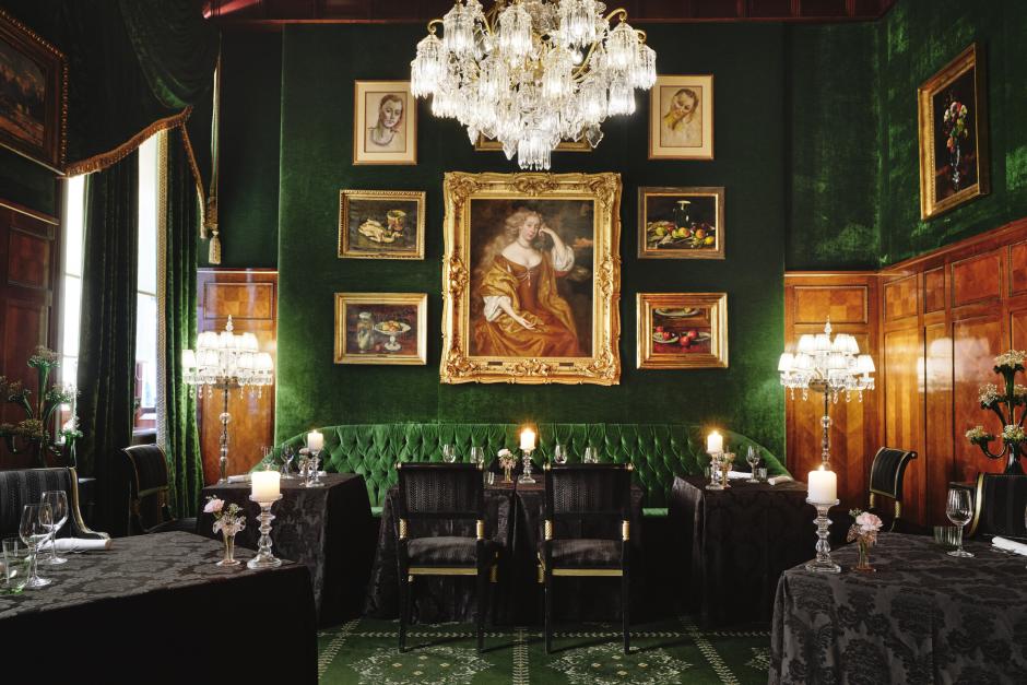 Restaurante Grüne Bar en el hotel Sacher de Viena