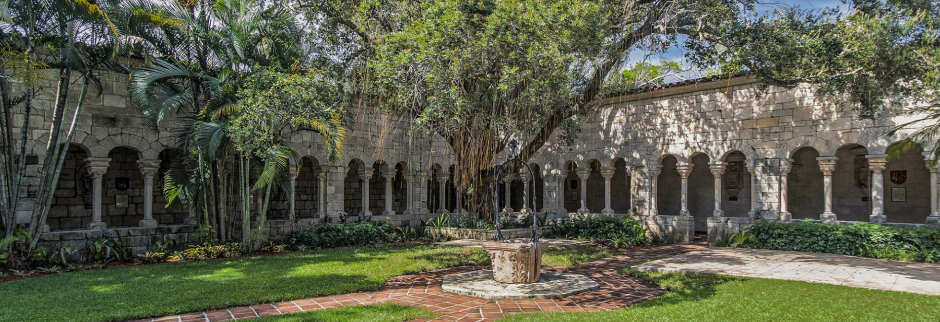 El monasterio de Sacramenia, actualmente en North Miami Florida Beach