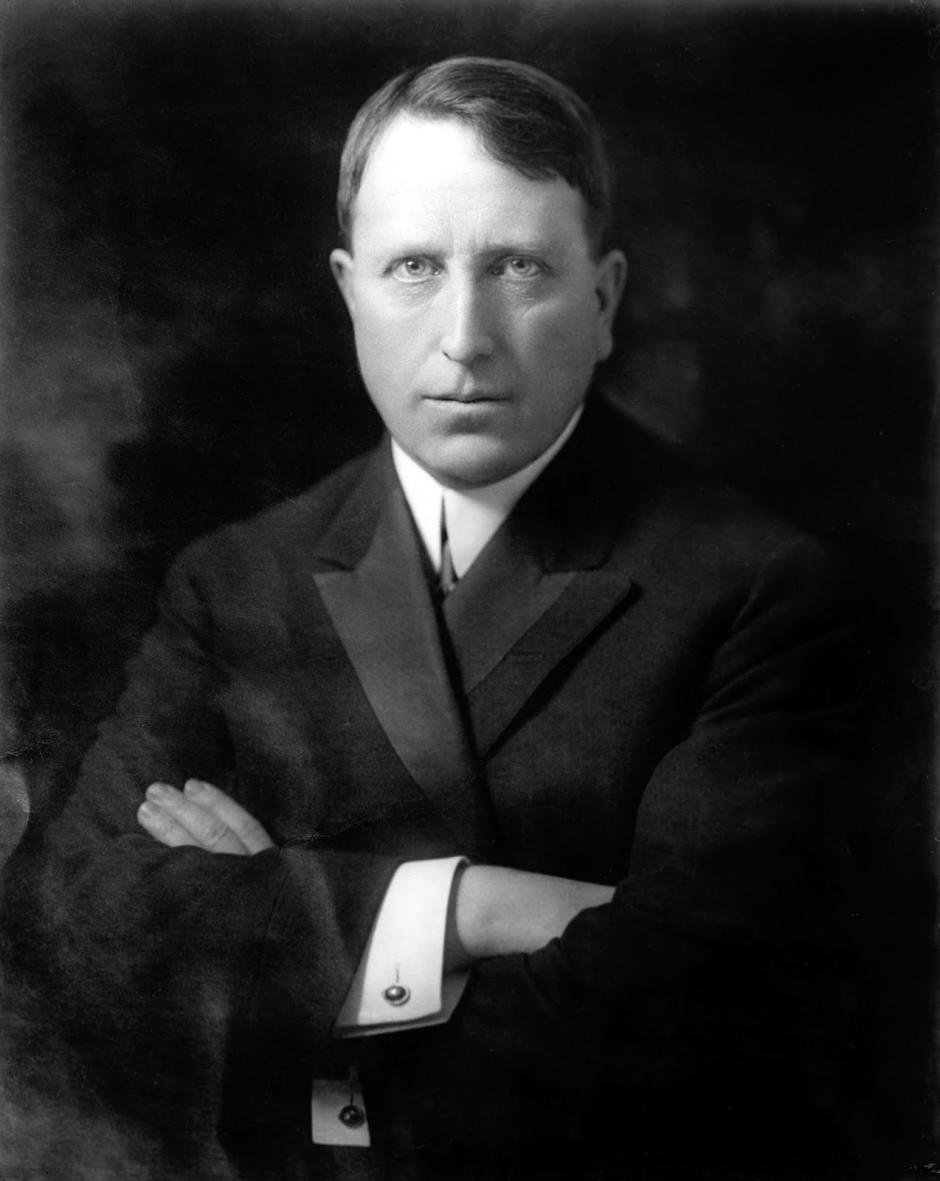 William Randolph Hearst, en un retrato fotográfico de autor desconocido