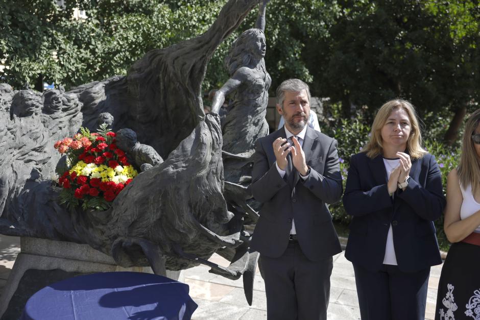 Memorial del atentado en la plaza de la República Dominicana