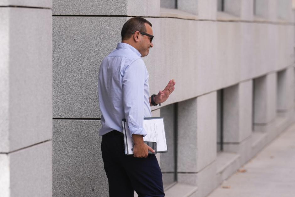 El exjefe de gabinete del delegado del Gobierno en Ceuta, Gonzalo Sanz, abandona la Audiencia Nacional