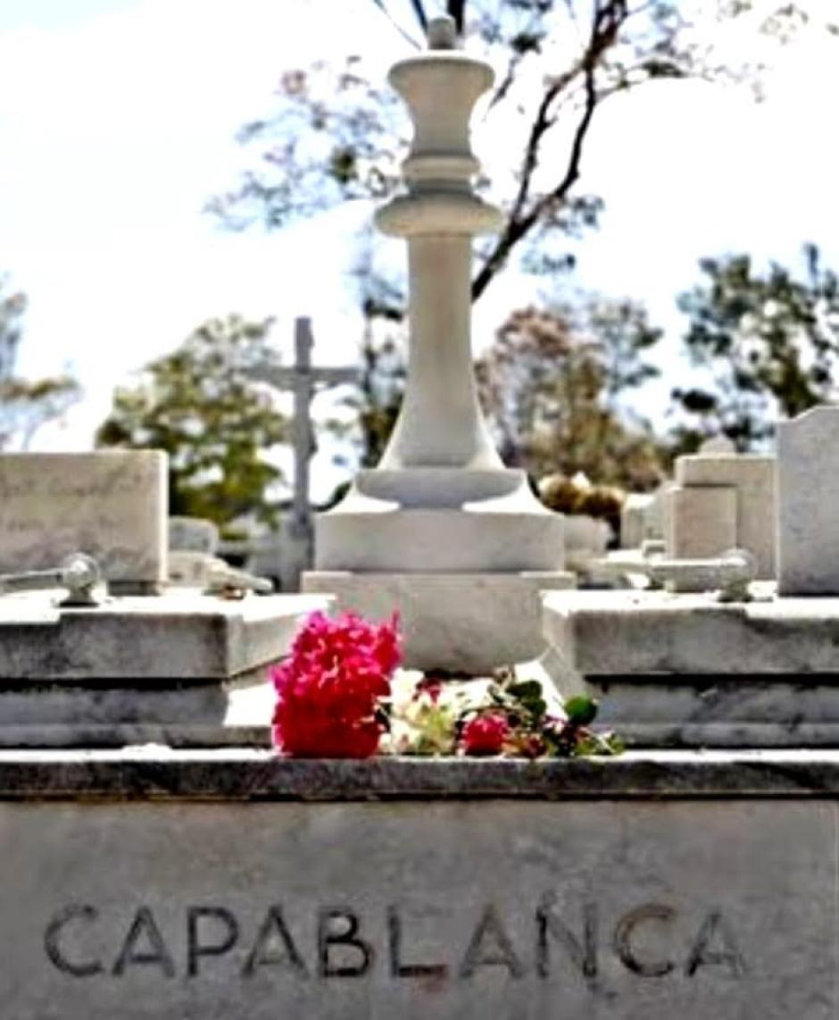 Tumba del gran ajedrecista Capablanca