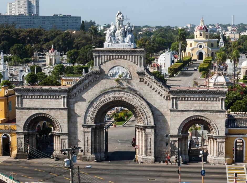 Portada en la Habana actual