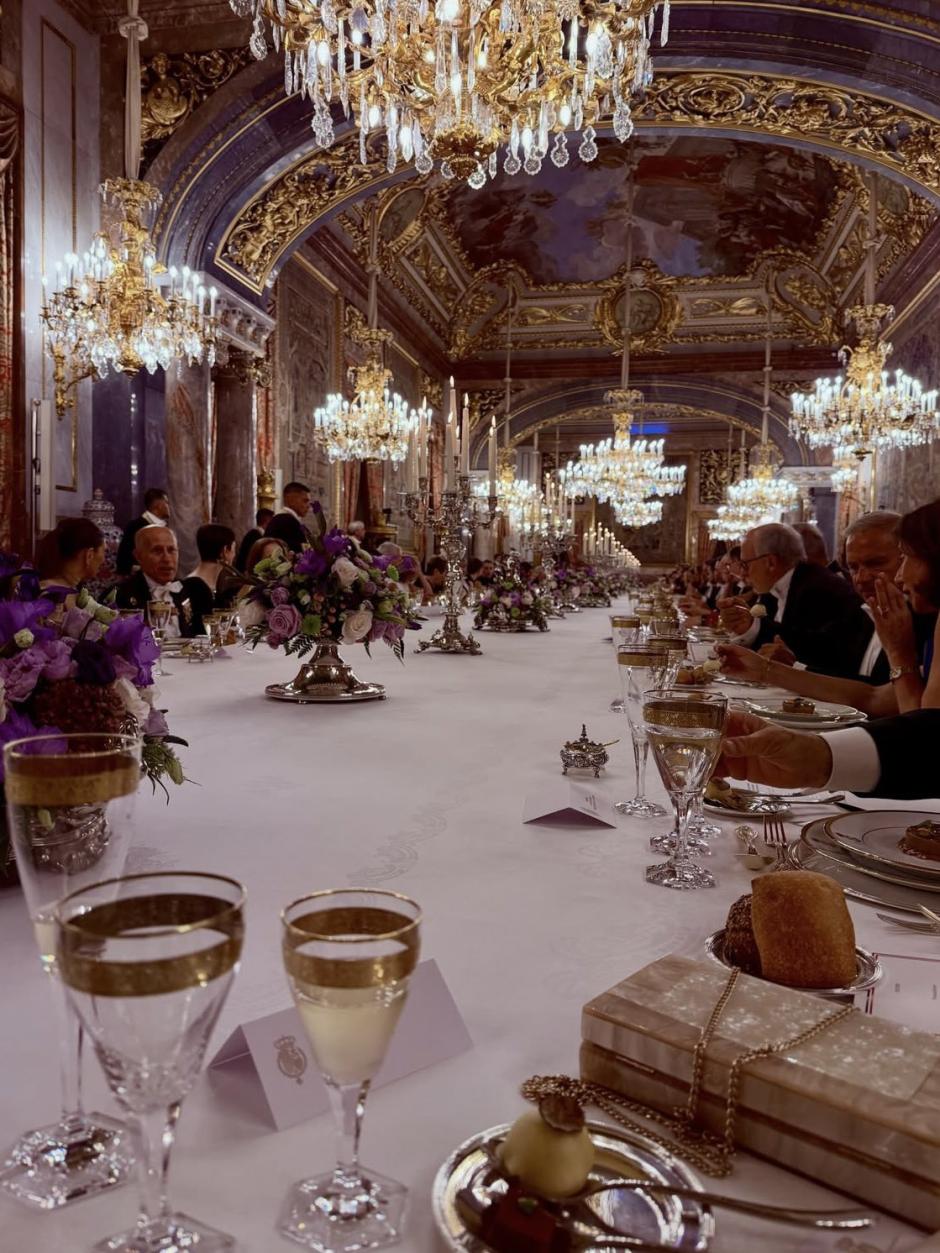 Cena de gala en el Palacio Real