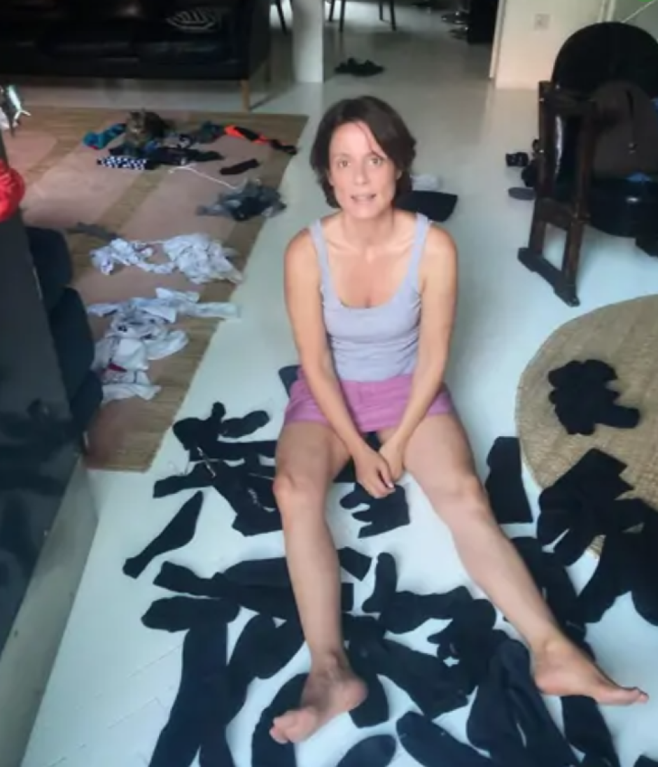 Una de las partes del salón de la casa de Aitana