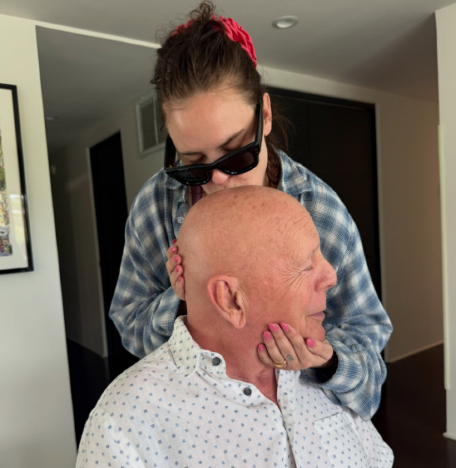 La imagen que ha compartido la hija de Bruce Willis junto a su padre