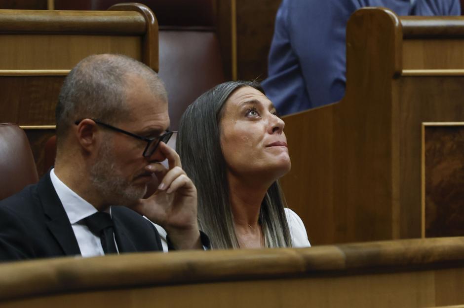 La portavoz de Junts, Míriam Nogueras