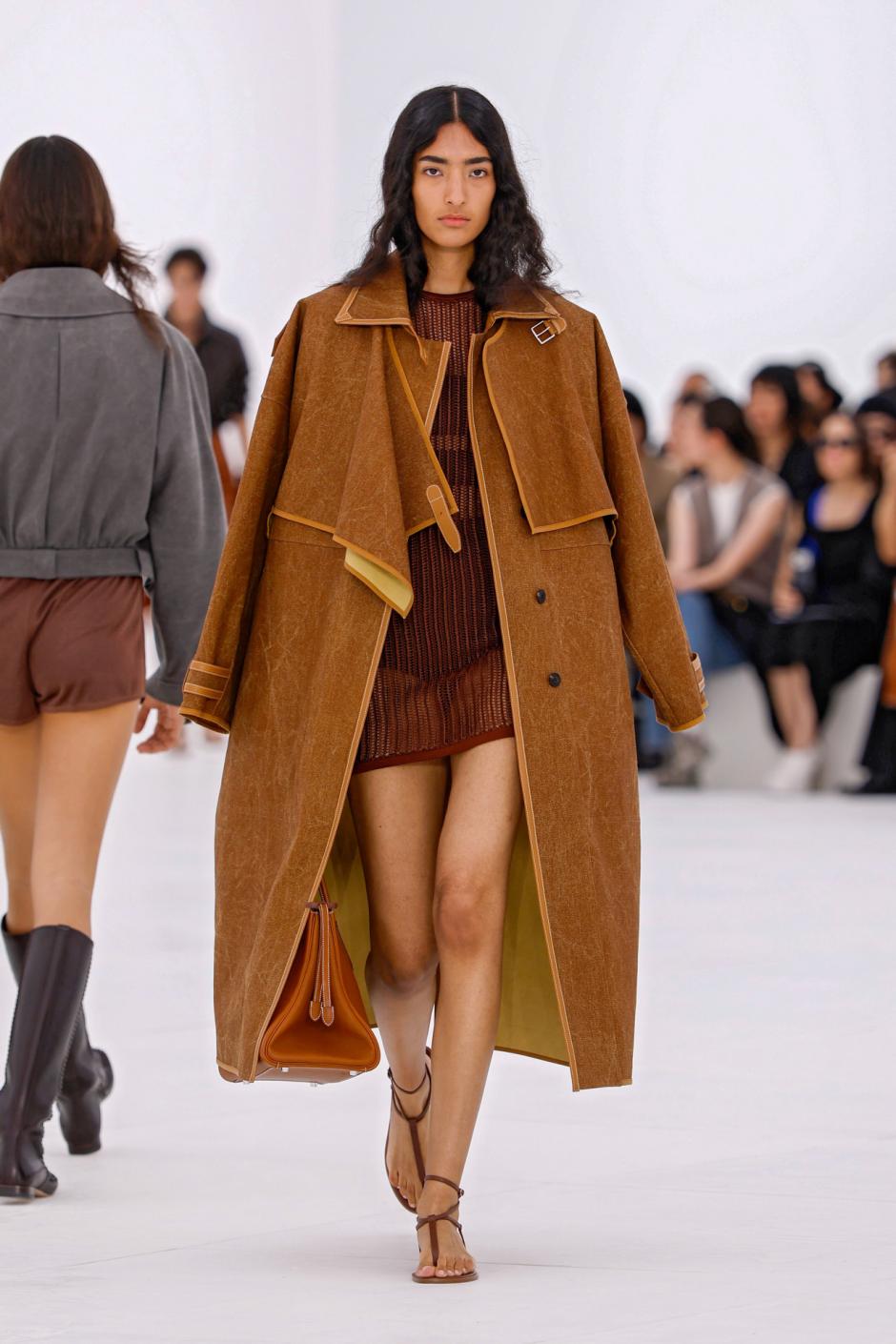 Imagen del desfile de Hermès