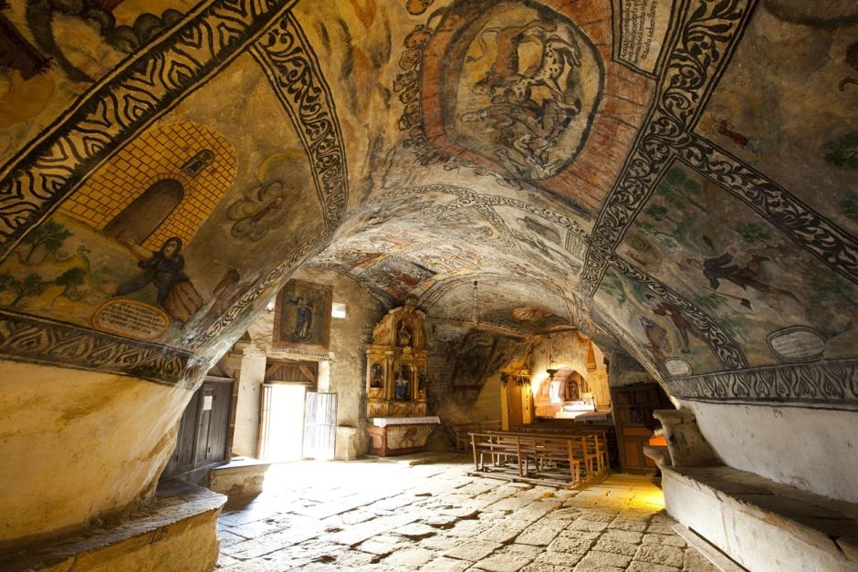 Interior de la ermita de San Bernabé