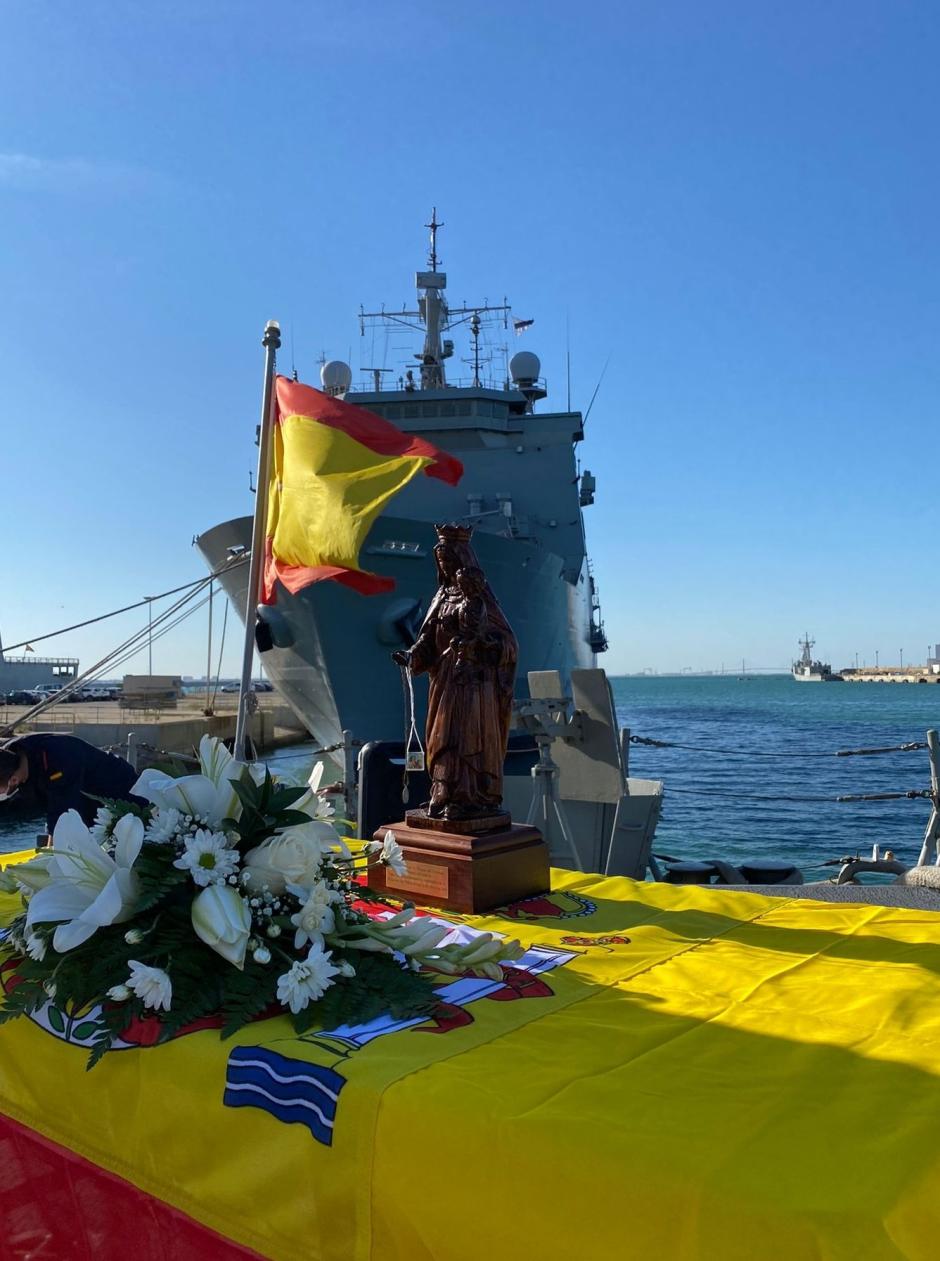 La Virgen del Carmen, patrona del Armada española