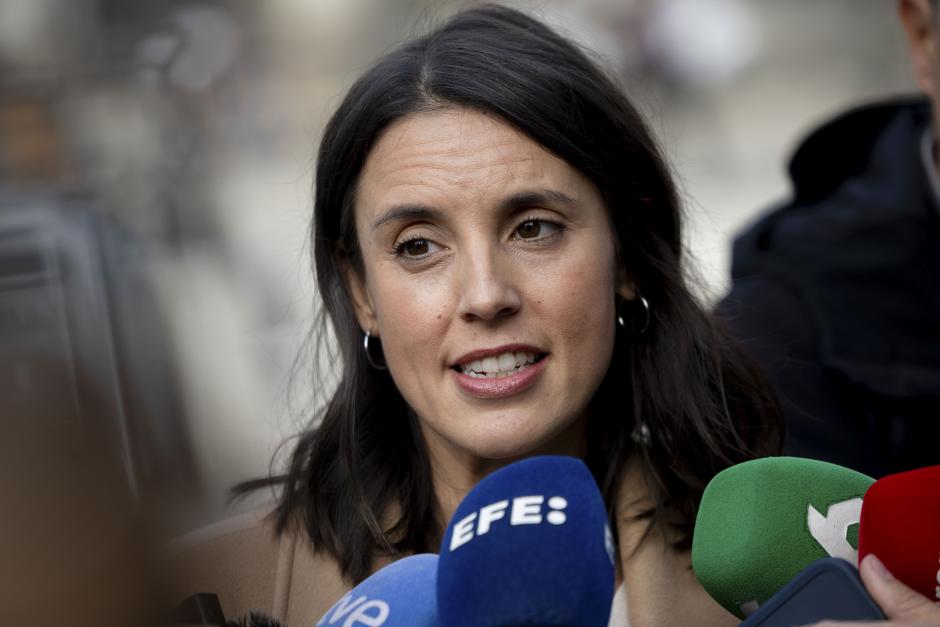 La eurodiputada de Podemos Irene Montero
