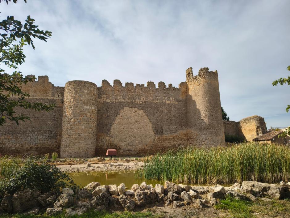 Vista del Castillo de Urueña, en la provincia de Valladolid