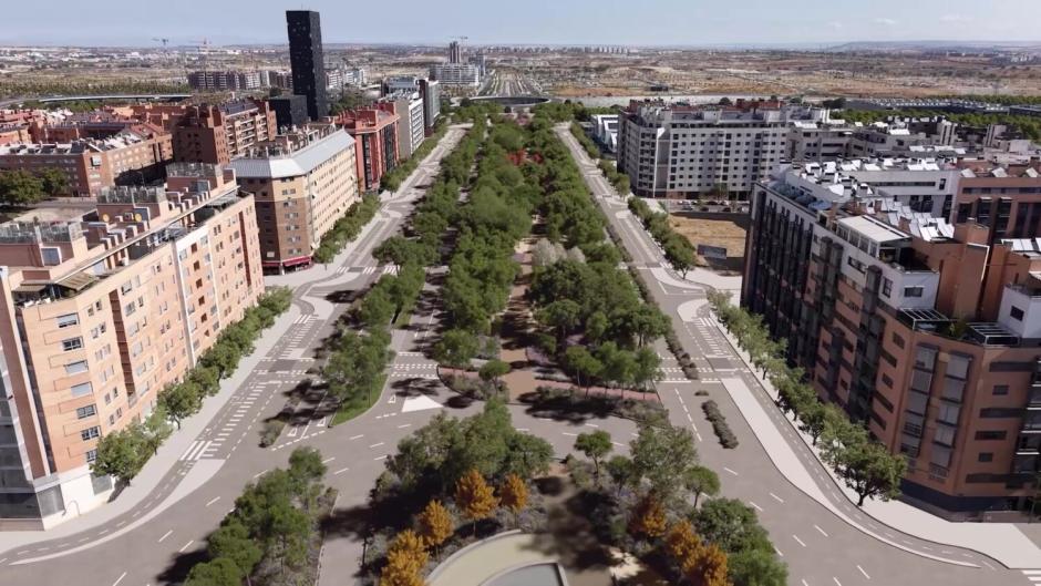 Render de la Gran Vía del Sureste