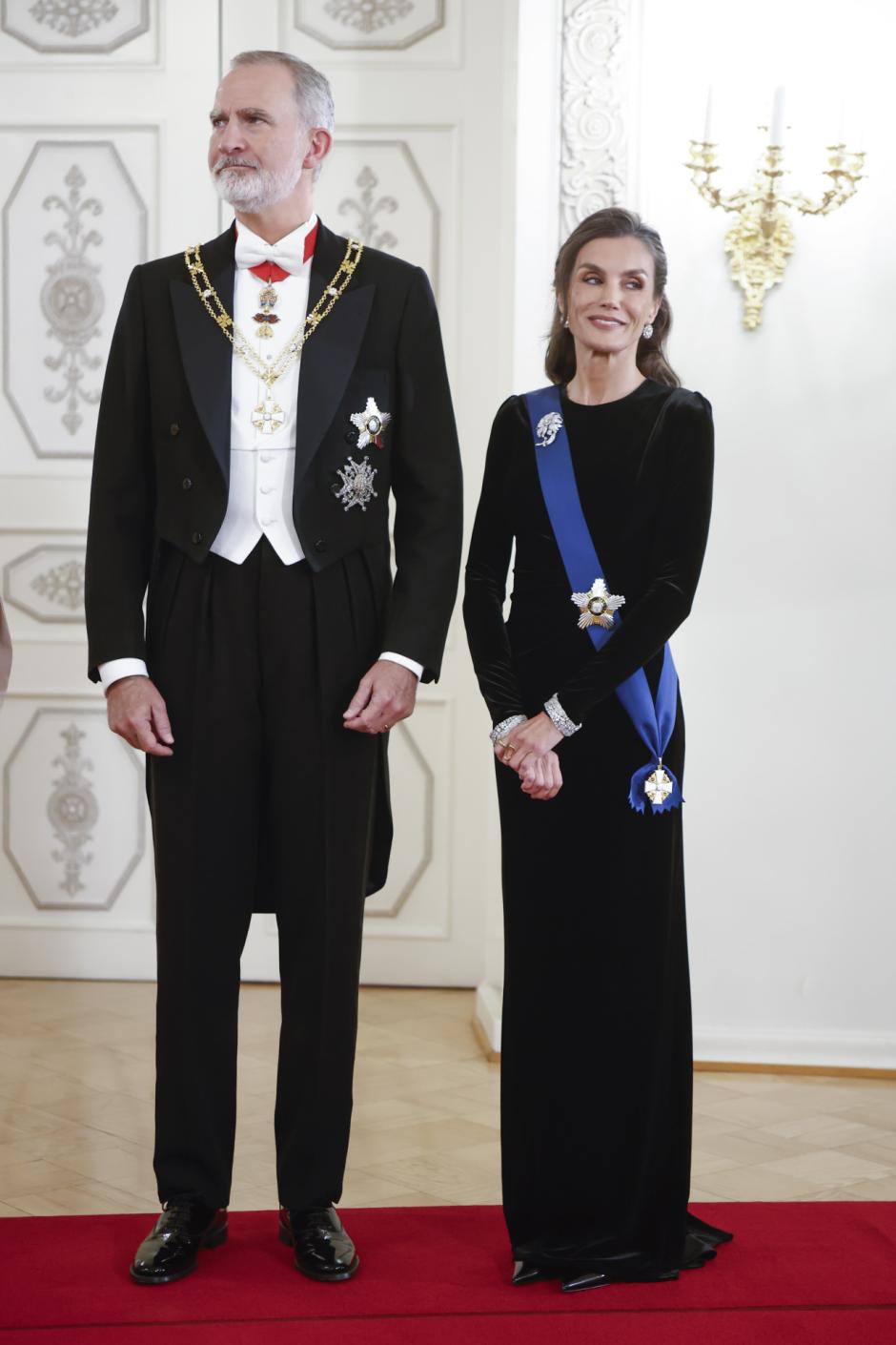 Los Reyes, en la cena de gala de Helsinki
