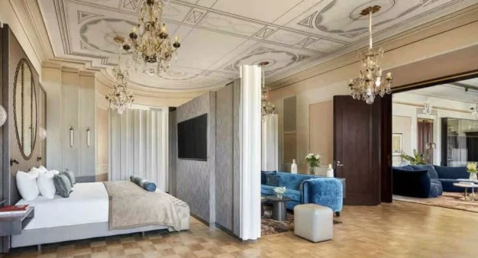 Imagen de la suite presidencial